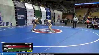 160 lbs Cons. Round 1 - Karl Knaak, Oak Park vs Flint Guilliams, Jackson