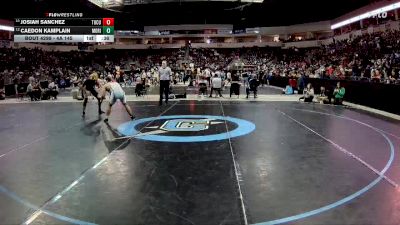 4A 145 lbs Cons. Round 3 - Josiah Sanchez, Tucumcari vs Caedon Kamplain, Moriarty