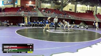 126 lbs Quarters & 1st Wb (16 Team) - Kaden Kowalek, Kearney vs Knox Naughton, Bennington