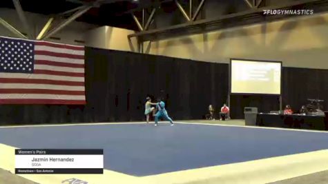 Jazmin Hernandez - Women's Pairs, GOSA - 2021 USA Gymnastics Championships
