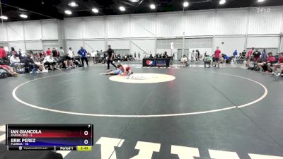 120 lbs Semis & 3rd Wb (16 Team) - Ian Giancola, Kansas Red vs Erik Perez, Florida