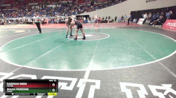 5A-165 lbs Quarterfinal - Isaiah Parsons, Canby vs Daemian Deen, Crater