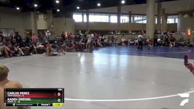 150 lbs Round 5 (6 Team) - CARLOS PEREZ, Team Gotcha vs Kaden Dressel, TNWA #2