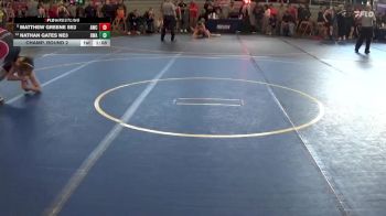 118 lbs Champ. Round 2 - Matthew Greene SE2, Ascent Wrestling Club vs Nathan Gates NE3, Donahue Wrestling Academy