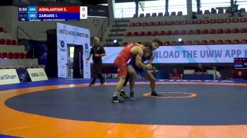 60 kg Qualif. - Suren Aghajanyan, Armenia vs Ilias Zairakis, Greece