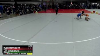 90 lbs Champ. Round 1 - Levi Oeltjenbruns, Owatonna vs Alexander Willhite, Osseo