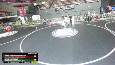 132 lbs Cons. Round 7 - Noah Aguiling, Swamp Monsters Wrestling Club vs John Grayson Duncan, Guardian Knights Wrestling Club