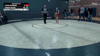130 lbs Round 5 - Olivia Gutierrez, TW Wrestling vs Shelby Butler, All In Wrestling Academy