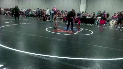 53 lbs Quarterfinal - Dantae Johnson, Florida vs Liam Pao, Miami Wrestling Club