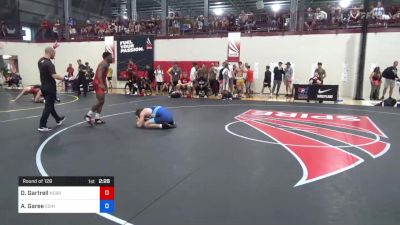 74 kg Round Of 128 - Dez Gartrell, Nebraska Wrestling Training Center vs Alex Garee, Edinboro Regional Training Center