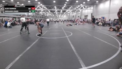 150 lbs Round 3 (6 Team) - DeShawn Jones, Wayne Danger vs Alex Barros, Whitted Trained