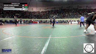 200 lbs Round Of 64 - Kavion Moore, Mustang Middle School vs Nick Miller, Bartlesville JH