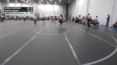 144 lbs Round 2 (4 Team) - Treyton Barrett, BC Predators vs Robbie Kammerman, South Side WC Blue