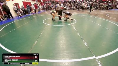 115 lbs Champ. Round 2 - Briana Ochoa, Alisal vs Eva Magdaleno, Pacheco