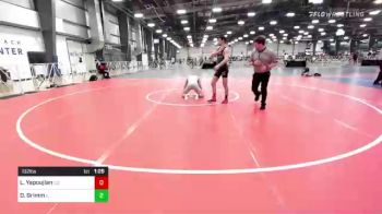 132 lbs Round Of 16 - Lain Yapoujian, CO vs Dresden Grimm, IL