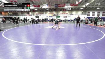 133 lbs Cons. Semi - Braden Werdenhausen, William Woods University vs Braden Carson, Eastern Oregon University (OR)
