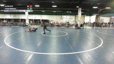 132 lbs Round Of 256 - Jacob Kos, MN vs Tyler Mindala, SC