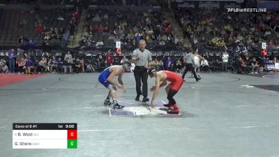 125 lbs Consolation - Bryce West, Northern Illinois vs Graham Shore, Air Force