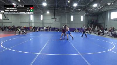 157 lbs Cons. Round 3 - Kolt Knaack, Wisconsin-La Crosse vs Adam Whittier, Wisconsin-Platteville