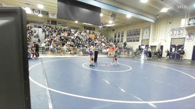 100 lbs Cons. Round 4 - Aliana Babauta, Hillcrest vs Kayla Cheung, Northwood