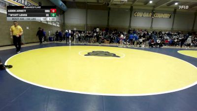 160 lbs Round Of 16 - Aiden Arnett, Immaculate Conception (IL) vs Wyatt Lewis, Del Norte