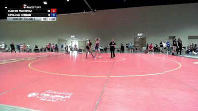 115 lbs Champ. Round 3 - Jazmyn Martinez, OK vs Savanne Denton, TX