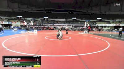 126 lbs Placement (16 Team) - Blake Broyles, Grundy vs Giono Gardner, Canon-McMillan