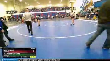 152 lbs Quarterfinal - Kayd Craig, Gooding vs Garrett Leonard, Lake City