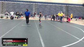 92 lbs Finals (8 Team) - Seth Hopkins, Terps East Coast Elite vs Ryan Osolin, Team Donahoe - Black