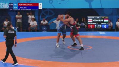 130 kg 1/4 Final - Saba Purtseladze, Georgia vs Koppany Laszlo, Hungary