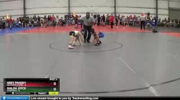 72 lbs Round 1 (6 Team) - Arev Pandey, Oklahoma Storm vs Shiloh Joyce, Scorpions