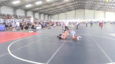 130 lbs Rr Rnd 1 - Joshua Arellano, Valley Bad Boys vs Gilbert Alderete, NM Royalty