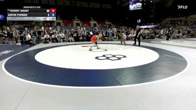 113 lbs Cons. Sub-rd Of 64 - Rowdy Angst, MO vs Justin Forbes, IL