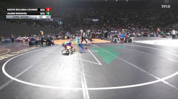 6A/5A Girls 110 Cons. Round 1 - Aileen Esquivel, McKay Girls vs Kailyn Bollman-Lechner, McNary Girls