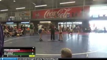 113 lbs Round 5 (6 Team) - Igy Smout, Dolphin Nation vs Ayden Broussard, Alabama Elite Black