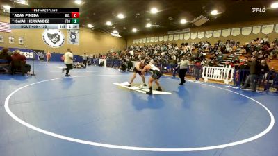 175 lbs Semifinal - Isaiah Hernandez, Foothill vs Adan Pineda, McLane