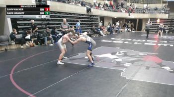 145 lbs Round 3 (4 Team) - Zayn Wacker, Perham, MN vs Race Howlett, Evansville, WI