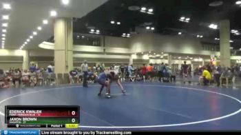 152 lbs Round 7 (10 Team) - Ederick Kwaleh, Perry Meridian Blue vs Jaxon Brown, Wasatch