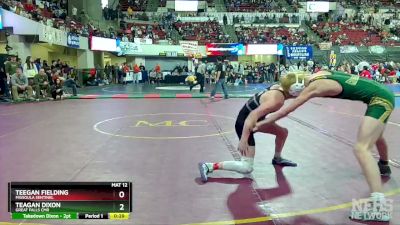 AA - 145 lbs Cons. Round 2 - Teagan Dixon, Great Falls CMR vs Teegan Fielding, Missoula Sentinel