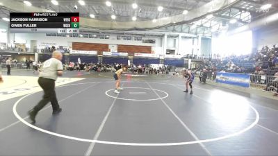 116 lbs Round 2 (3 Team) - Jackson Harrison, Webster Schroeder High Sch vs Owen Fuller, West Genesee Sr HS