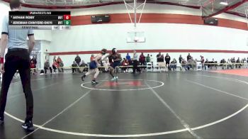 133 lbs Semifinal - Jeremiah Chinyere-okiyi, West Virginia Tech vs Jathan Roby, West Virginia Tech