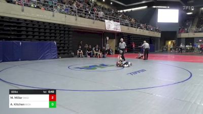 60 lbs Consi Of 8 #1 - Malachi Miller, Oneonta vs Asher Kitchen, Beckley