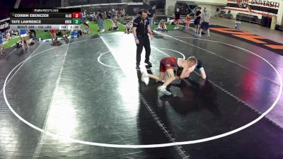 105 lbs Semis - Corbin Ebenezer, Alaska vs Tate Lawrence, Oregon