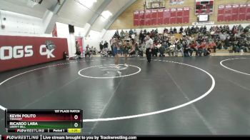 126 2B 1st Place Match - Kevin Polito, Tonasket vs RIcardo Lara, Liberty Bell
