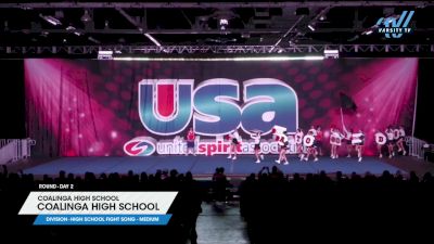 Coalinga High School - Coalinga High School [2025 High School Fight Song - Medium Day 2] 2025 USA Spirit Natl's/Collegiate Champs/Jr. Natl's