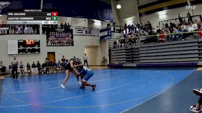 155 lbs Quarterfinals (8 Team) - Itel Salcido, Gainesville vs Aaliyah Summers, McEachern
