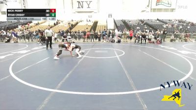 118 lbs Quarterfinal - Nick Perry, Journeymen Wrestling Club vs Ryan Crissy, LeRoy Wrestling Club