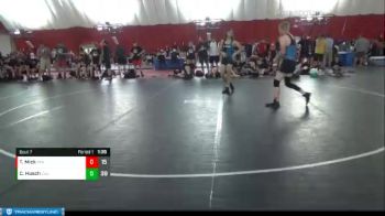 126 lbs Semis & 1st Wb (8 Team) - Caleb Husch, Cameron A vs Tayten Mick, Pequot Lakes/Pine River Backus A