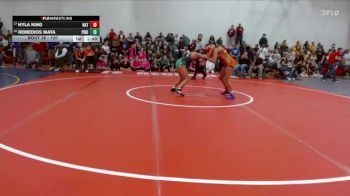 120 lbs Champ. Round 2 - Hyla King, Natrona vs Remedios Mata, Pinedale