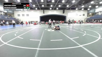149 lbs Semifinal - Jonathan Chang, Campbell University vs Brandon Higgins, None